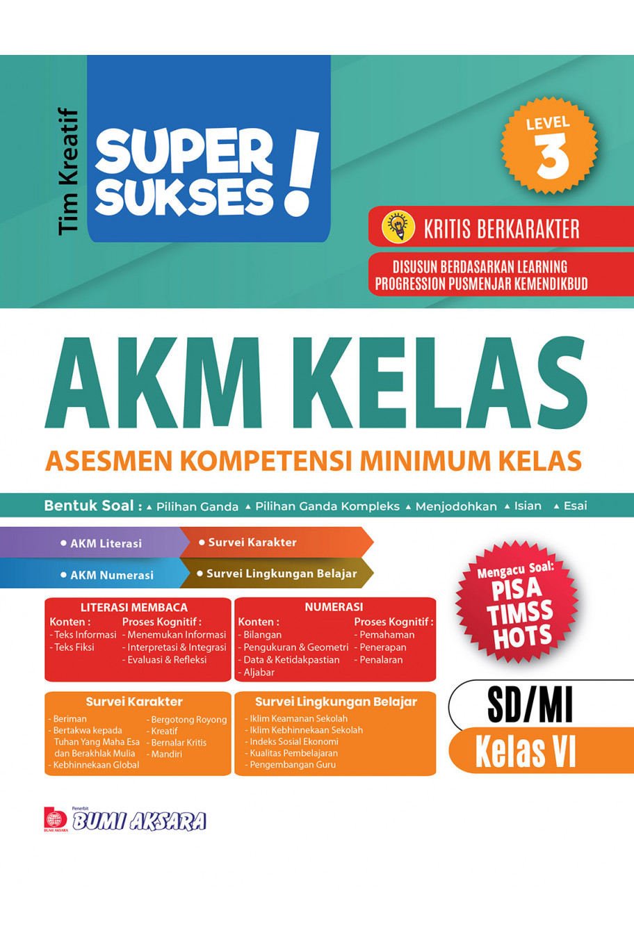 Super Sukses AKM Kelas VI SD/MI 